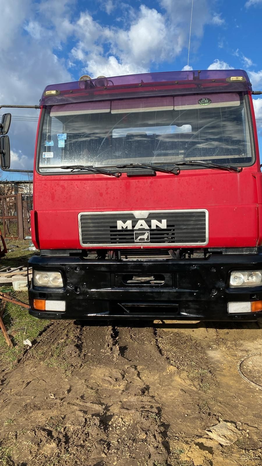 Vandurgent  camion man 15t 227cai basculabil