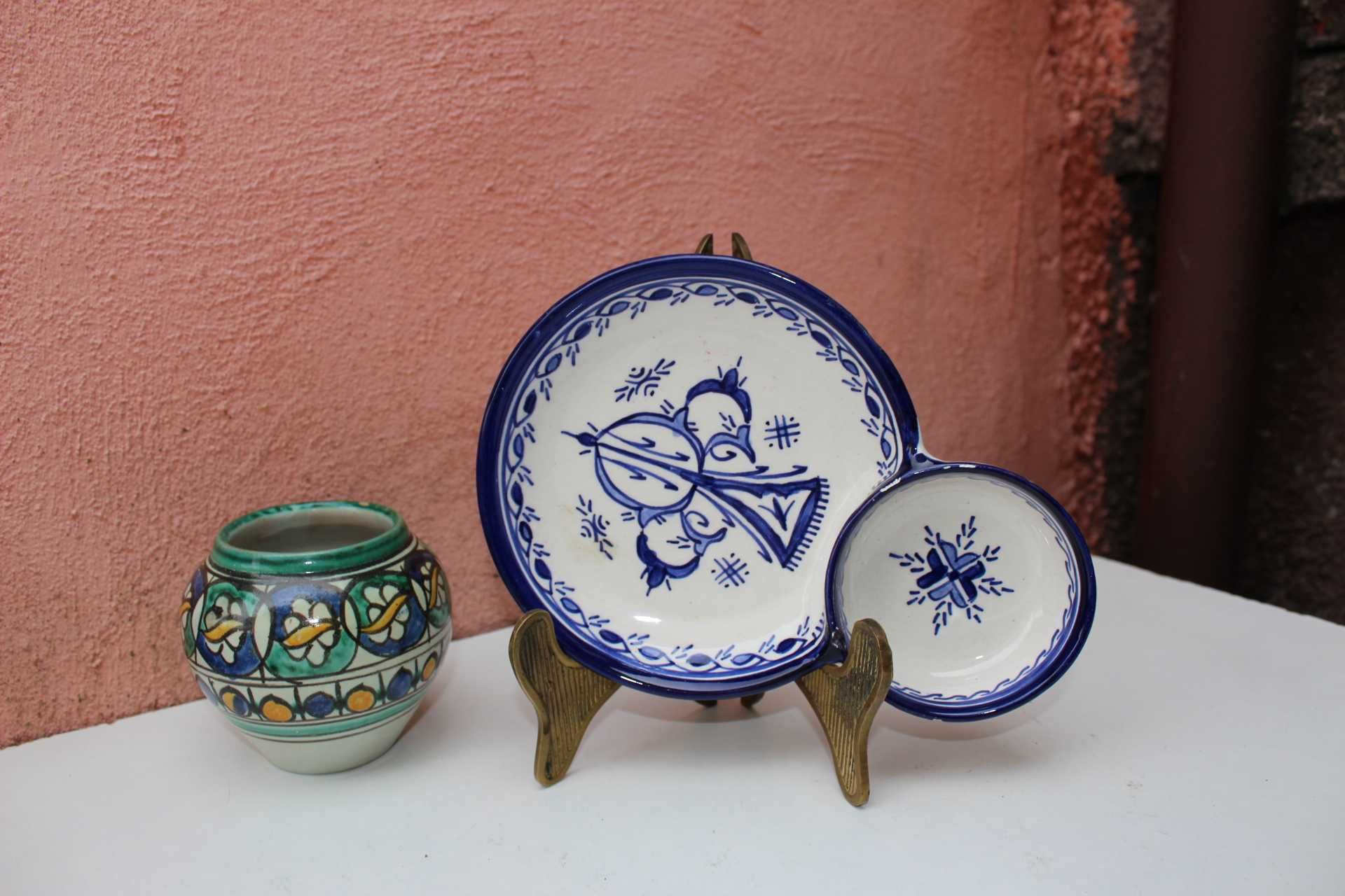 Set 2 pise ceramica prima parte secol 20 MAROC - Fes