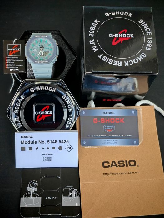Casio G shock 10 бр за 370 лв, нови Касио часовници с кутии