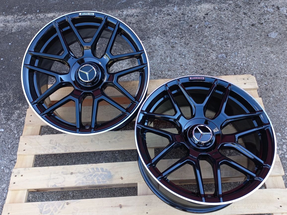 19.Mercedes Piano Black LIP 8.5J-9.5ж ET35-48 Спорт Пакет C E ML S GL