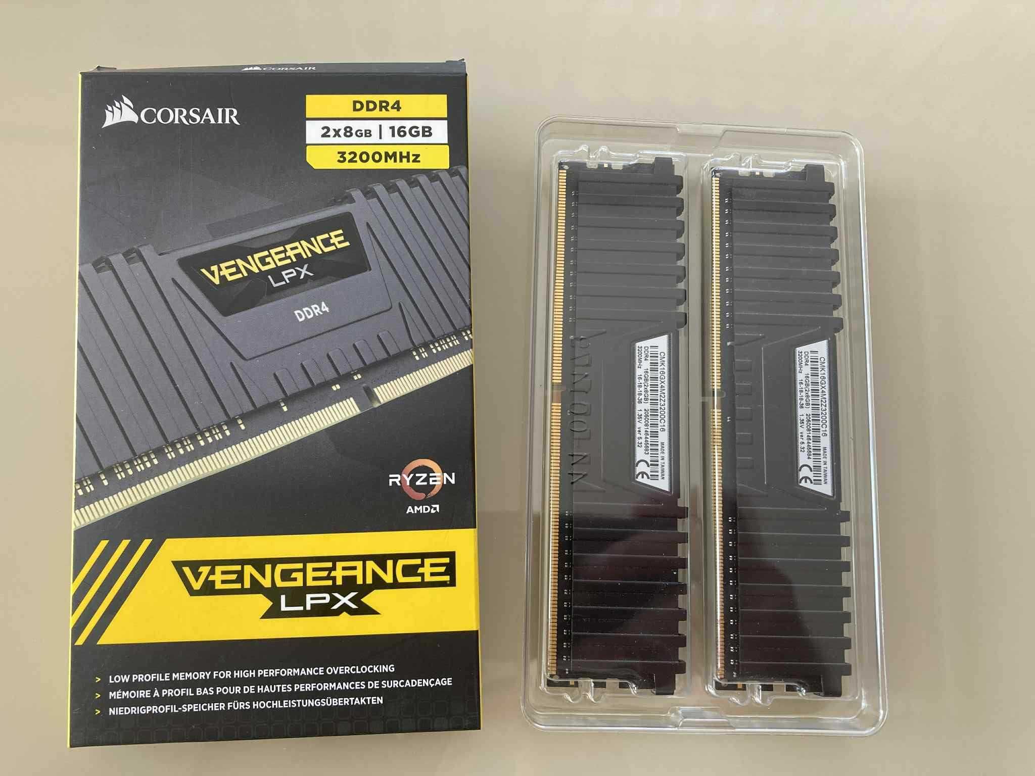 Corsair Vengeance 2x8GB 3200Mhz DDR4 RAM
