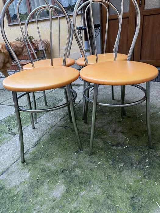 Scaune bucatarie cadru metalic