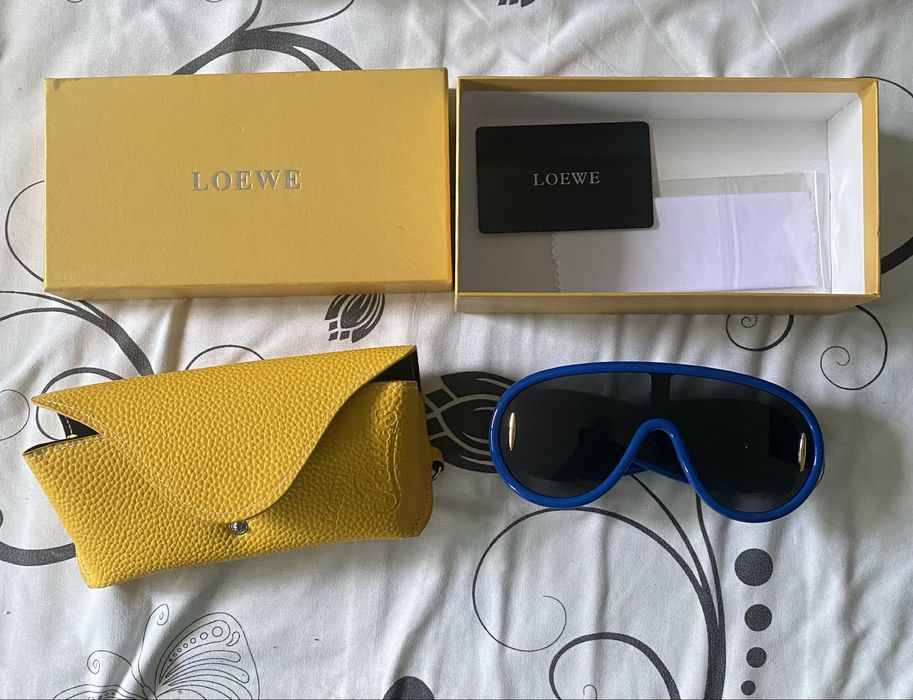 Ochelari LOEWE Wave Mask Blue