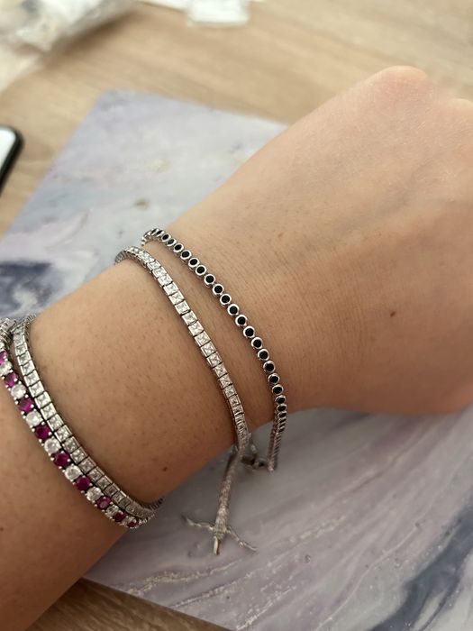 Bratari Tennis Premium din Argint 925 - Diverse Modele si Culori