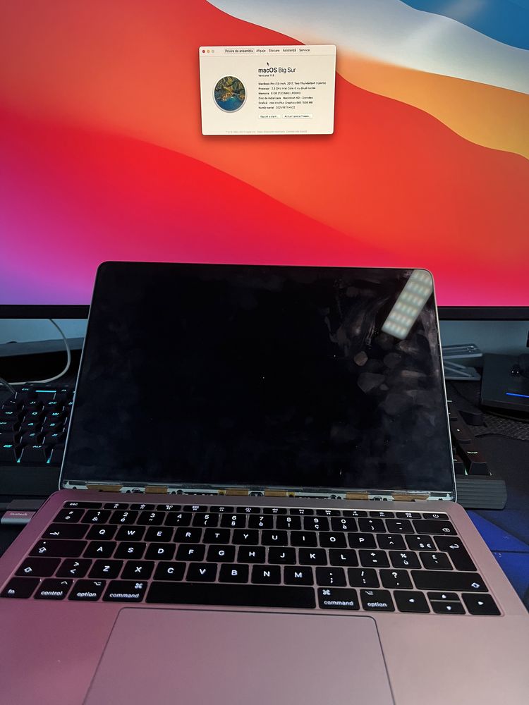 Dezmembrez macbook pro 2017 A1708 - i5 - 8Gb placa functionala