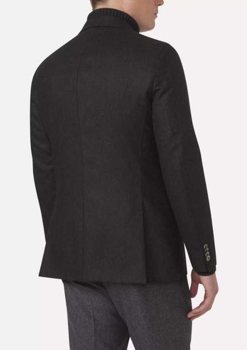 Sacou slim premium Roy Robson 50 L maro lana virgina