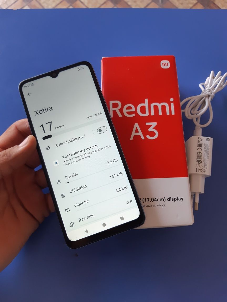 Redmi A3.     128/4