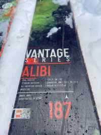 All mountain Аtomic Alibi 98, 187 cm + Dynafit beast 14 + G3 колани