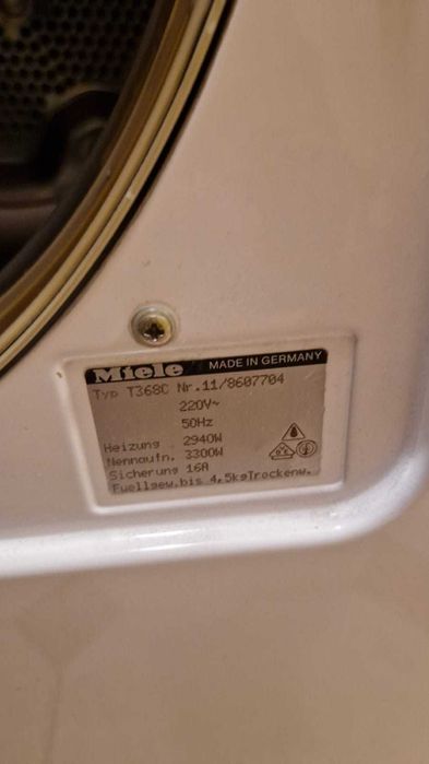 Сушилня Miele T368C