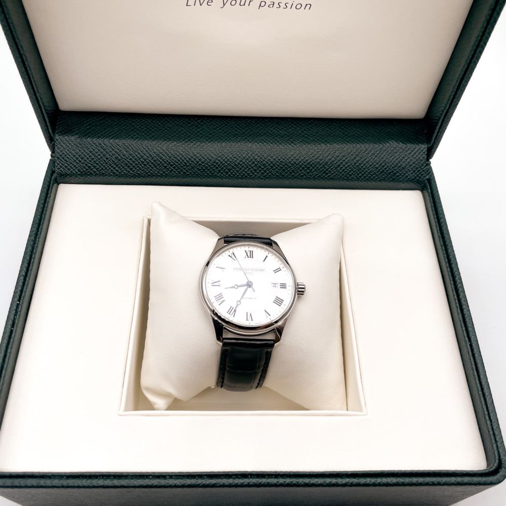 Часовник Frederique Constant White Dial Automatic