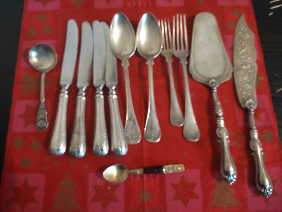 Tacâmuri argint vechi