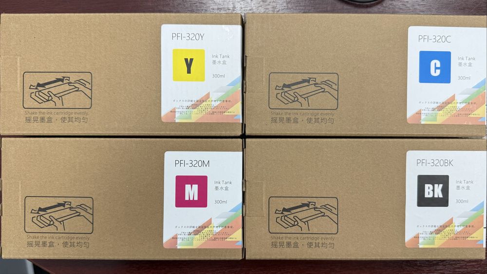 Картридж Canon PFI-320MBK комплект