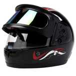Casca moto/scuter Full face, cu dubluvizor, marime universala, neagra