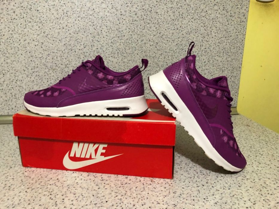 ОРИГИНАЛНИ *** Nike Air Max Thea Print / Bold Berry / Flash Glow / Bl