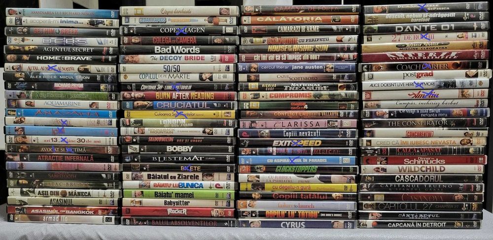 Vand Dvd-uri originale cu filme, subtitrare romana