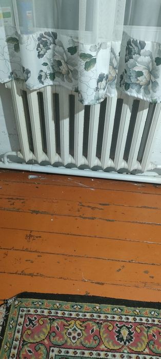 Чугунные радиаторы отопления.