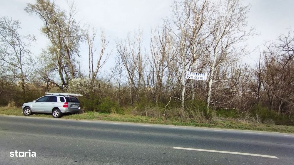 Teren intravilan 5.000 m² cu 40 m deschidere la DN2A – langa Kaufla