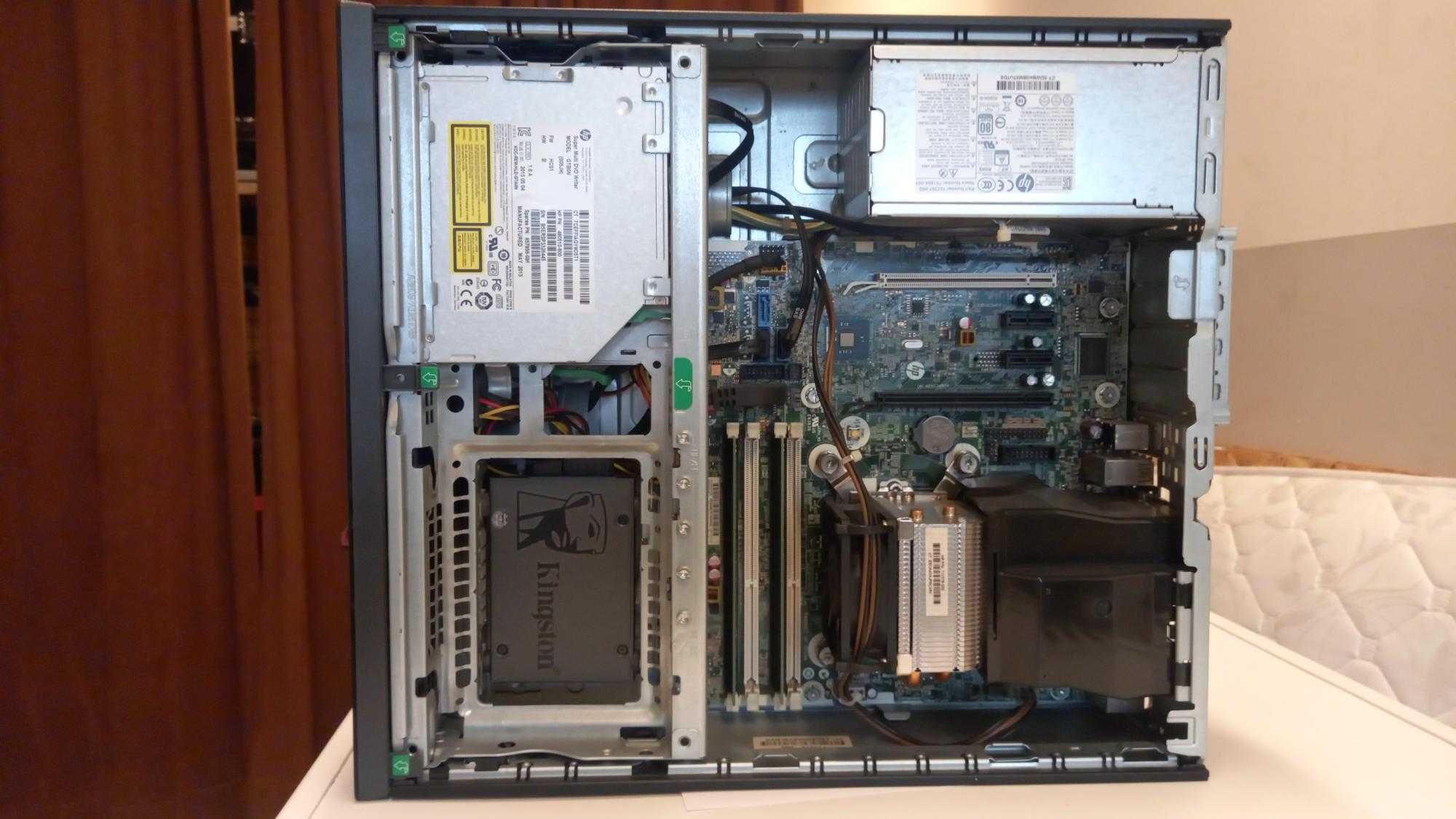Настолен компютър HP Elite Desk 800 G1 SFF C8N26AV с SSD и Windows 10