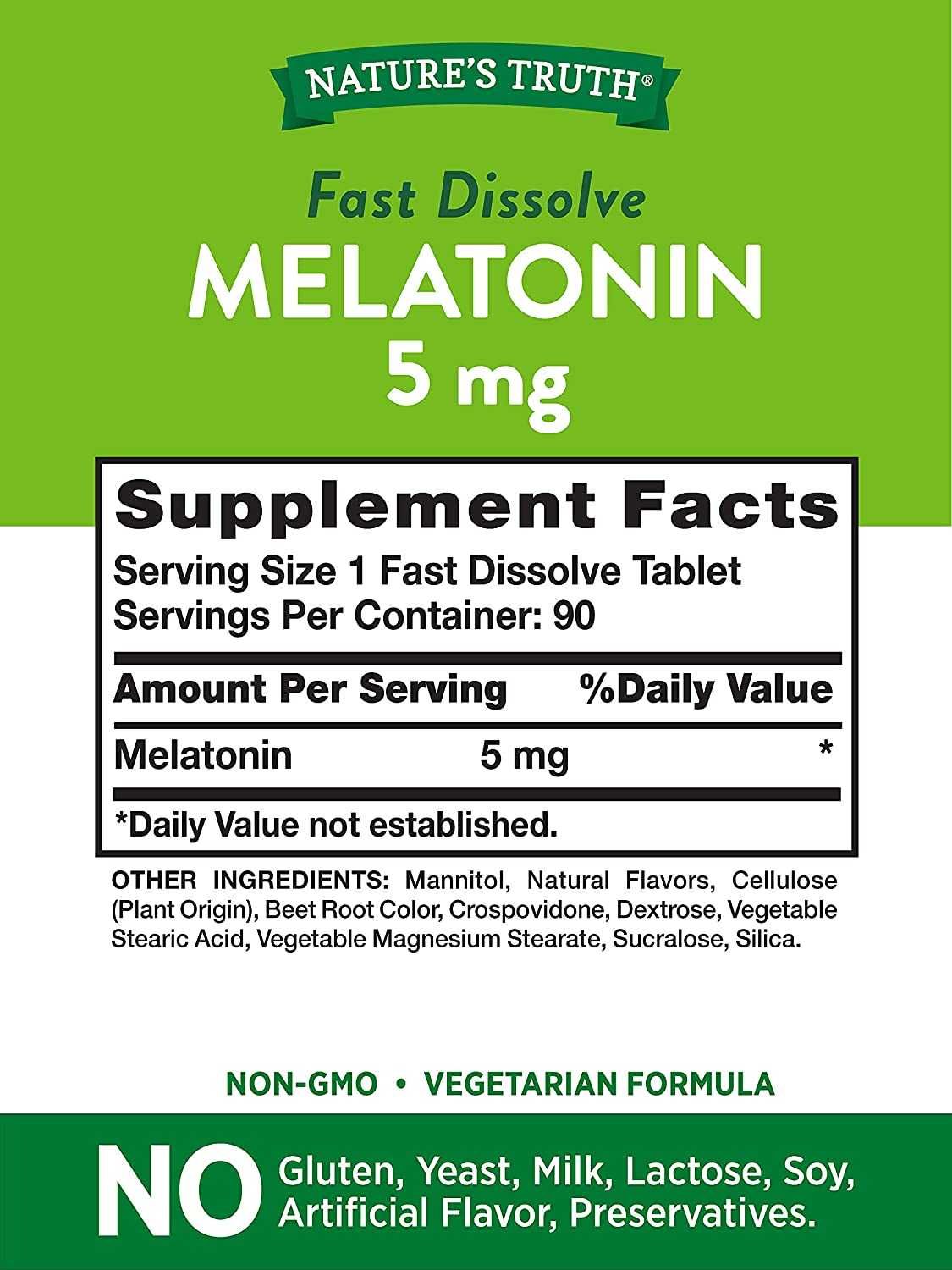 Melatonin 5mg Berry 90 таблеток со вкусом ягод Мелатонин из Америки