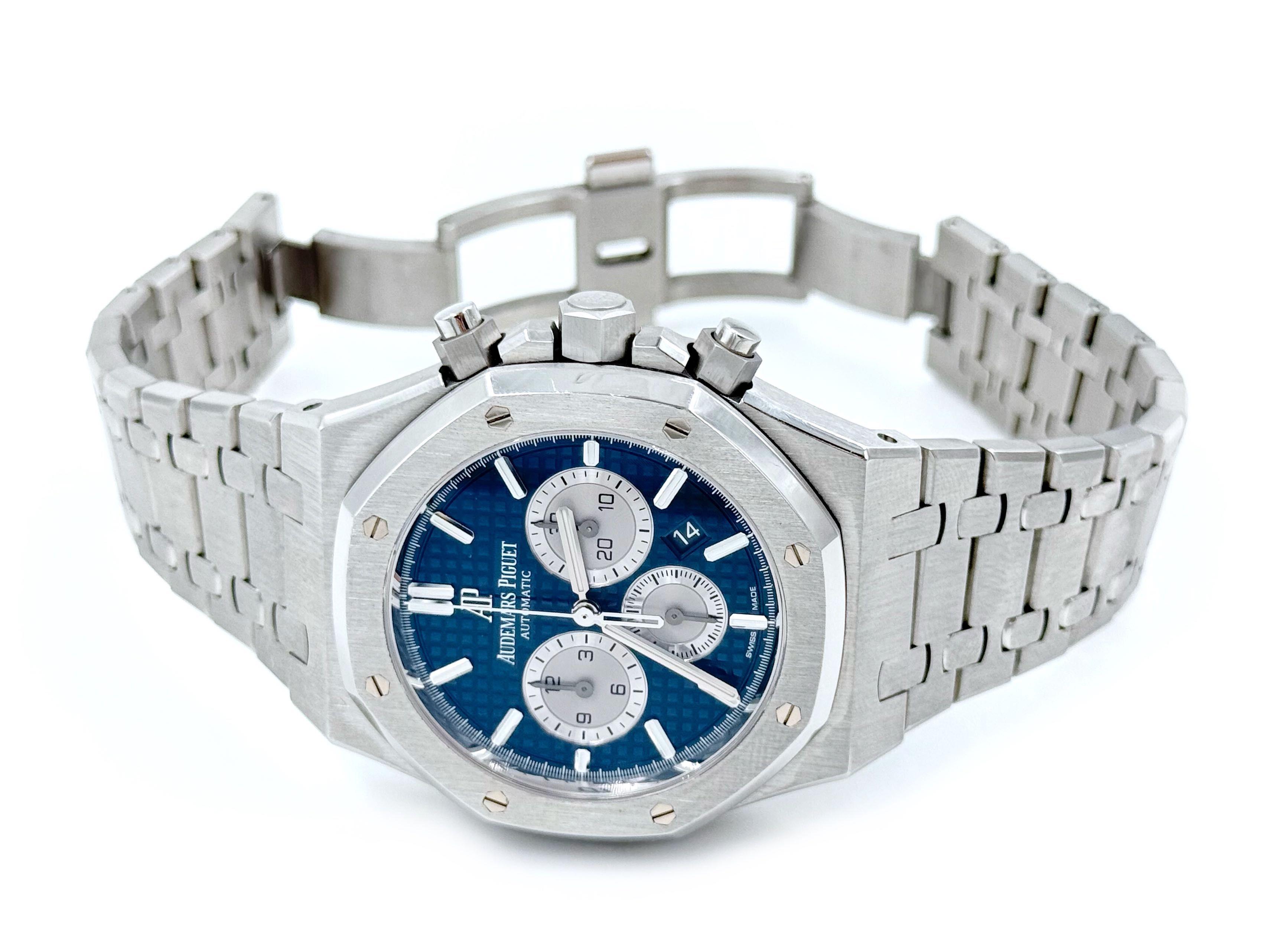 Audemars Piguet Royal Oak Chronograph Blue Dial 26331