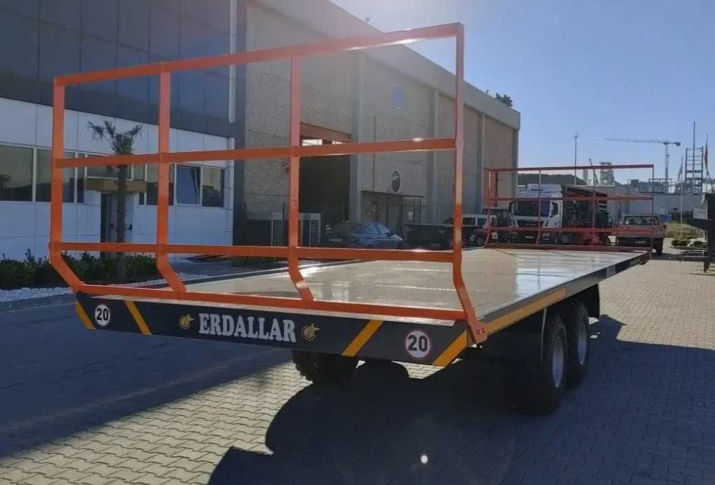 Remorcă transport baloți, remorcă după tractor
