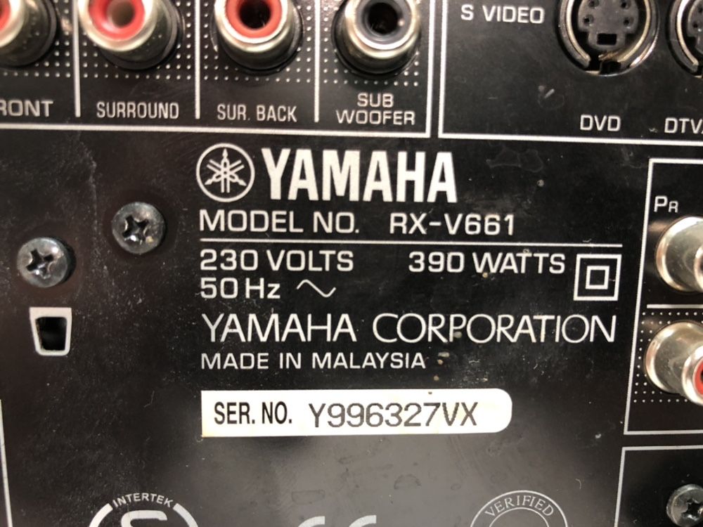Yamaha RX-V661 resiver