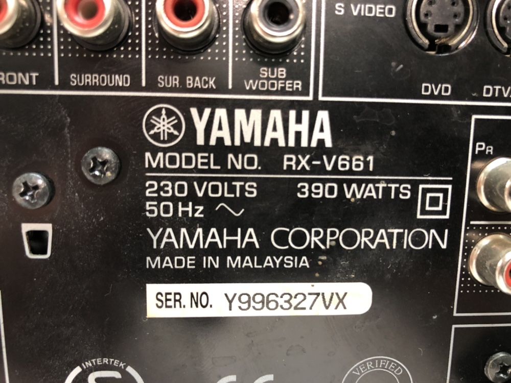 Yamaha RX-V661 resiver