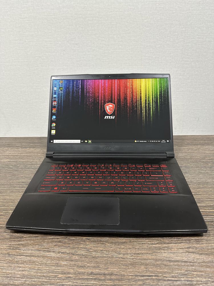мощный i5 ноутбук MSI GF63 Thin для игр и графических программ