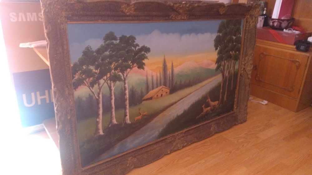 Vînd tablou pictat ulei