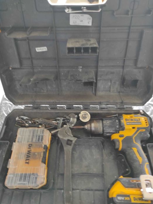 Акумулаторен винтоверт DeWalt DCD709 18V XR Brushless + куфар