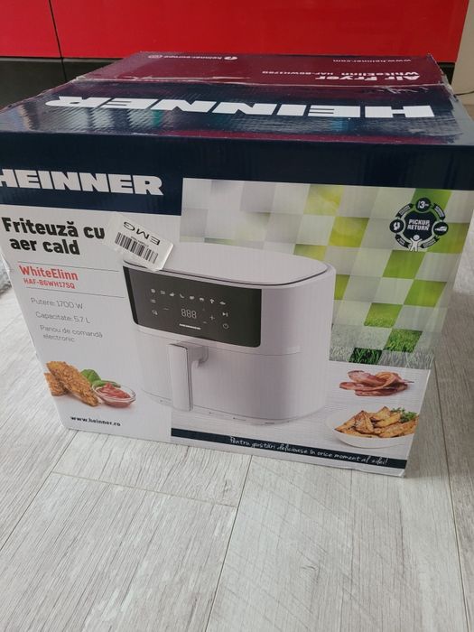 Friteuza cu aer cald Heinner HAF-B6WH17SQ,