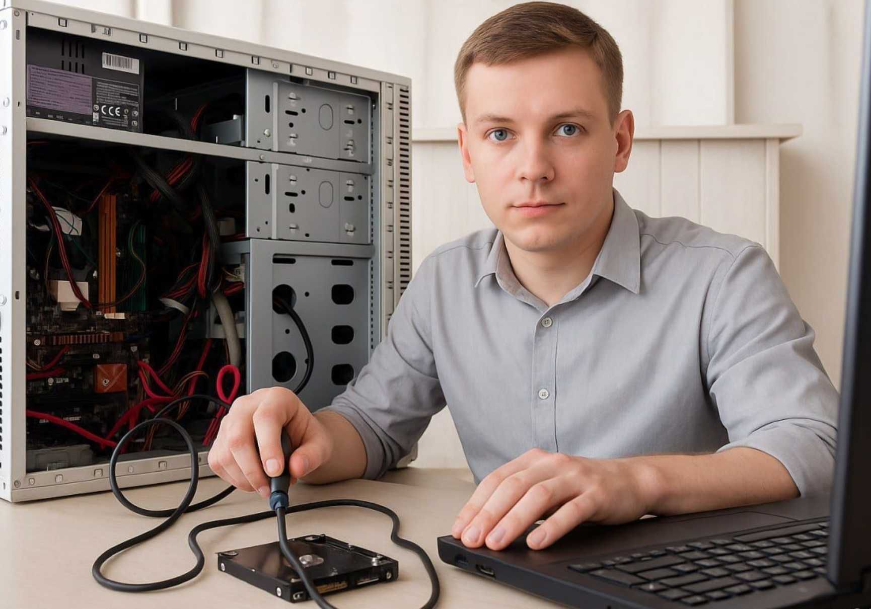 Компьютерный мастер. Ремонт iPad, MacBook, iMac, ноутбуков и пк