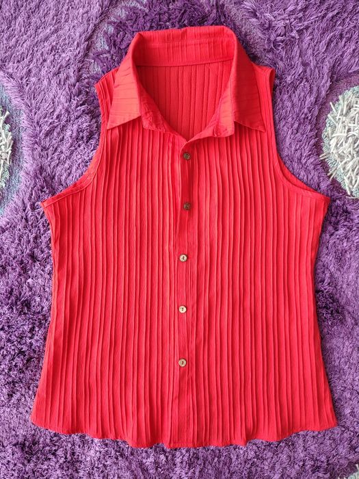 Bluză rosie/portocalie L