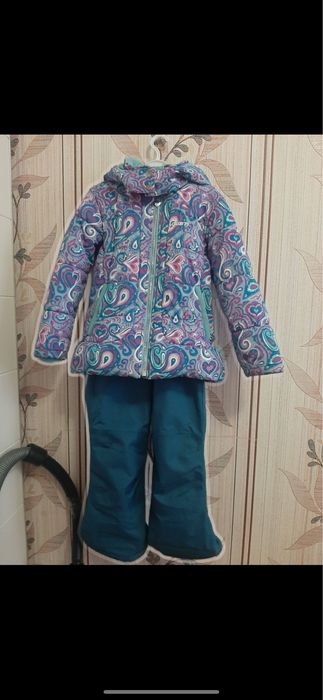 Зимный куртка камбинизон