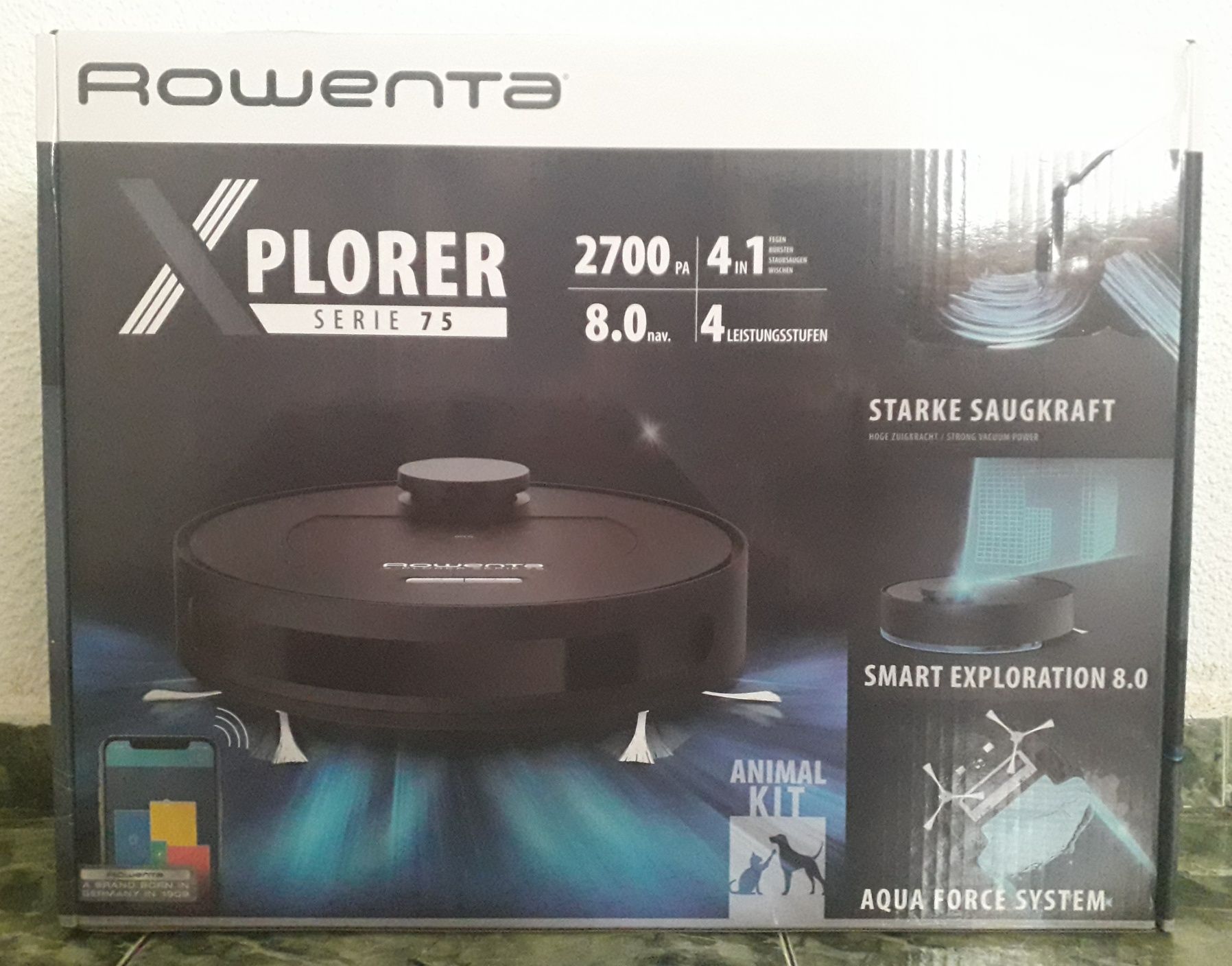 Прахосмукачка робот Rowenta X - plorer Serie 75