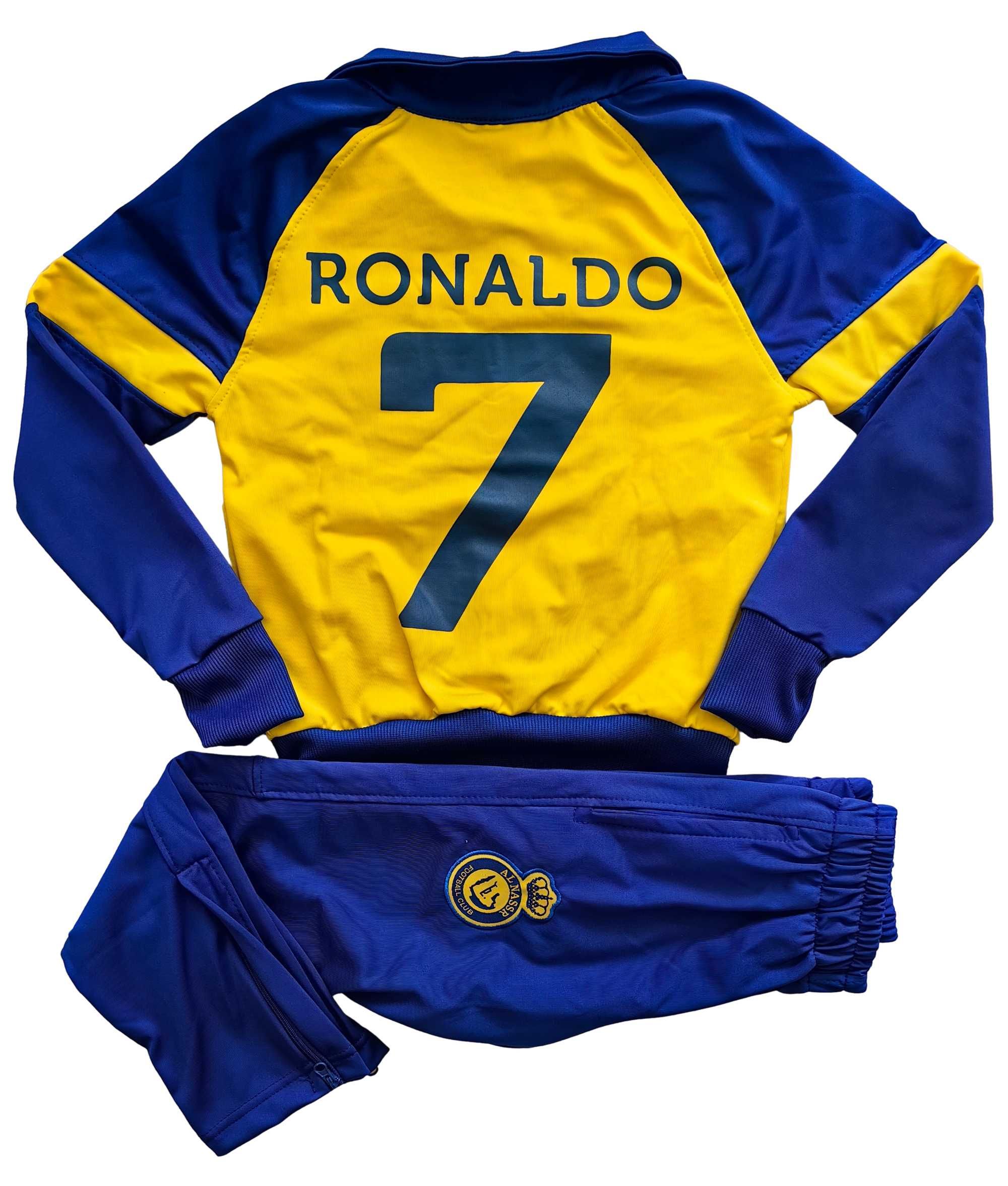 Детски футболен комплект Роналдо дълъг екип Ал Насър Al Nassr Ronaldo
