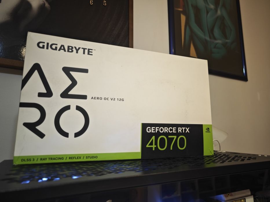 Gigabyte rtx 4070 aero oc v2 white 12g