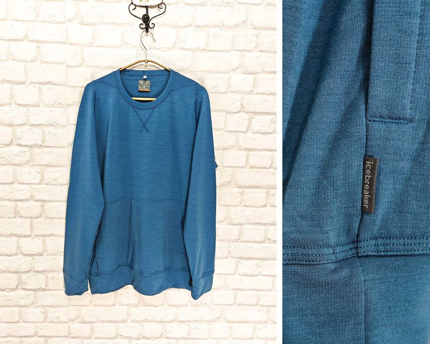 Icebreaker Мъжка термо фланелка от Мериносова вълна размер М