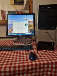 Unitate PC LG Delux+Monitor Dell