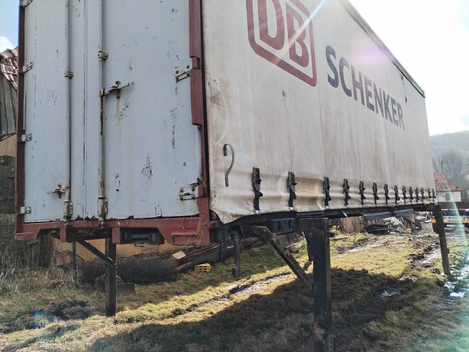 Container BDF prelata perdea cu usi