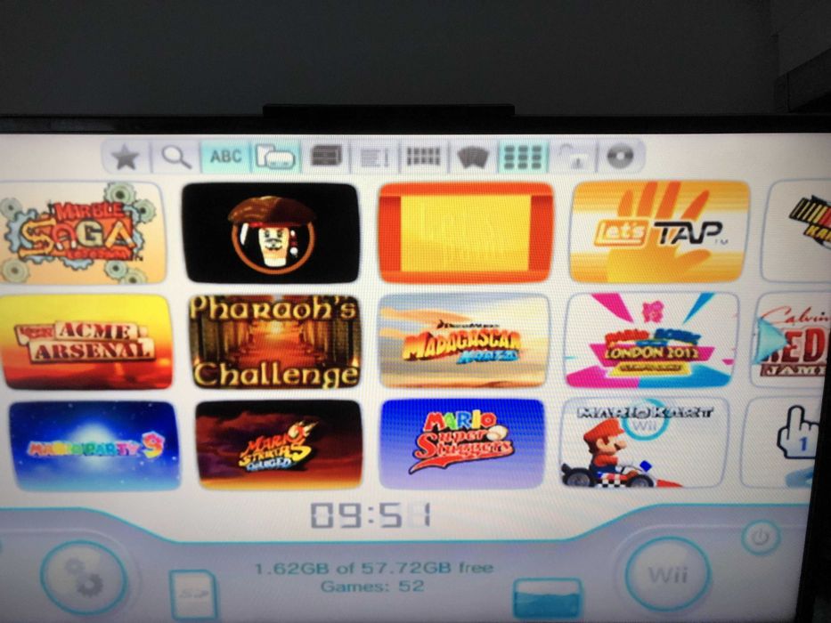 Consola Nintendo Wii Modata 50 jocuri completa colectie