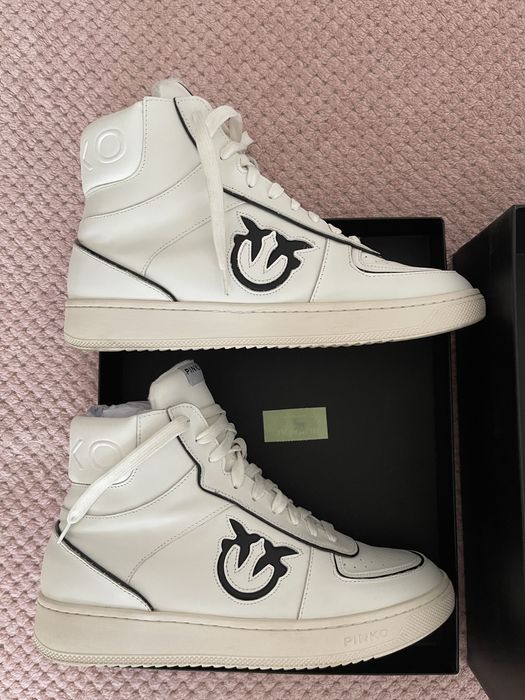 Adidasi Pinko din piele