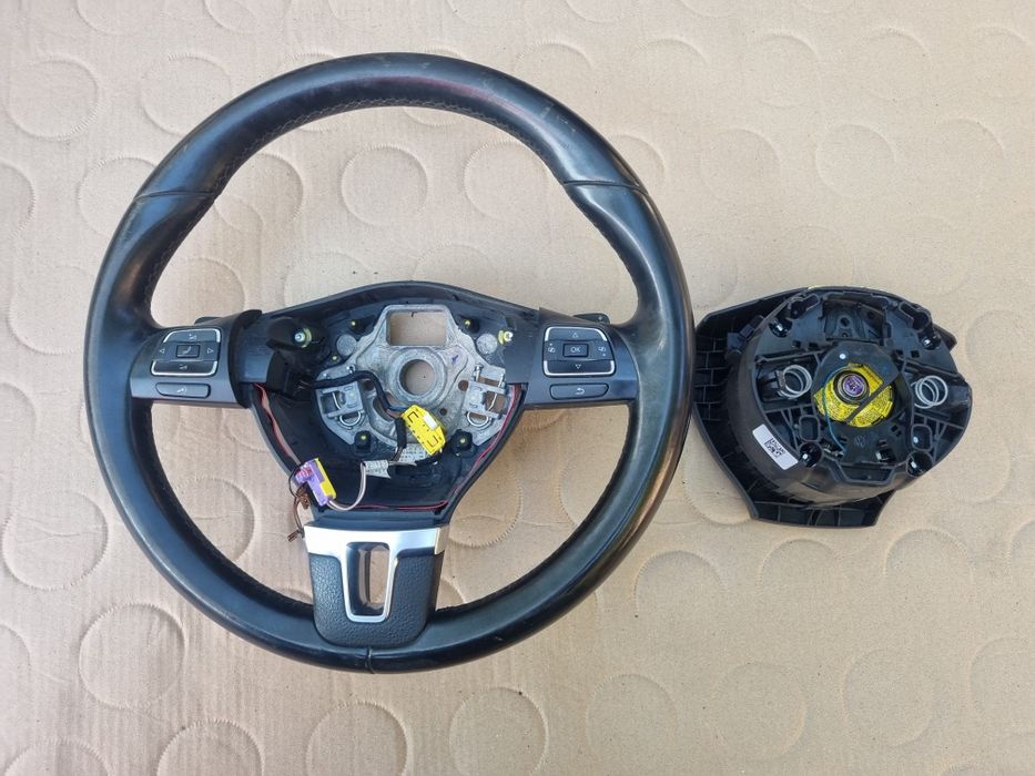 Volan cu padele VW Passat B7 CC Touran Caddy Tiguan