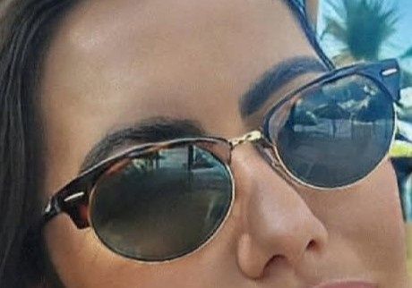 RAY-BAN Оригинални слънчеви очила CLUBMASTER OVAL