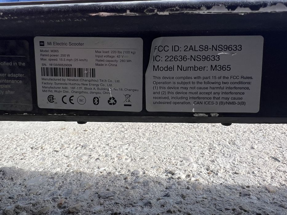 Trotineta xiaomi M365