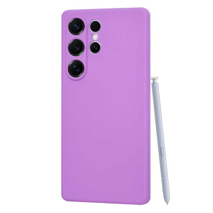 Husă pentru Samsung Galaxy S25 Ultra Luxury cu Microfibră la Interior