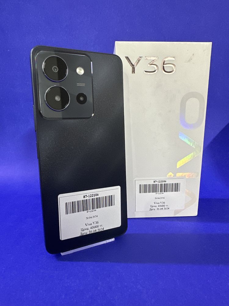 Vivo (Виво) Y36 256 GB ОЗУ: 8+8 GB. Выгодно купите в Актив Ломбард