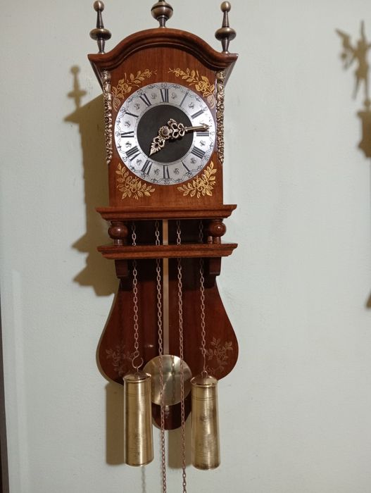 Ceas  vintage de perete cu pendul