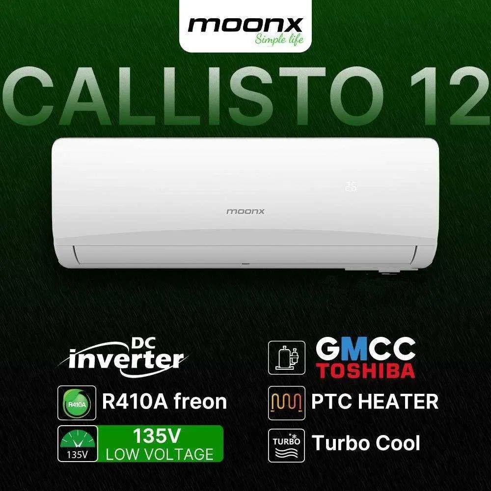Кондиционер Moonx 12 inverter Turbo Cool +доставка