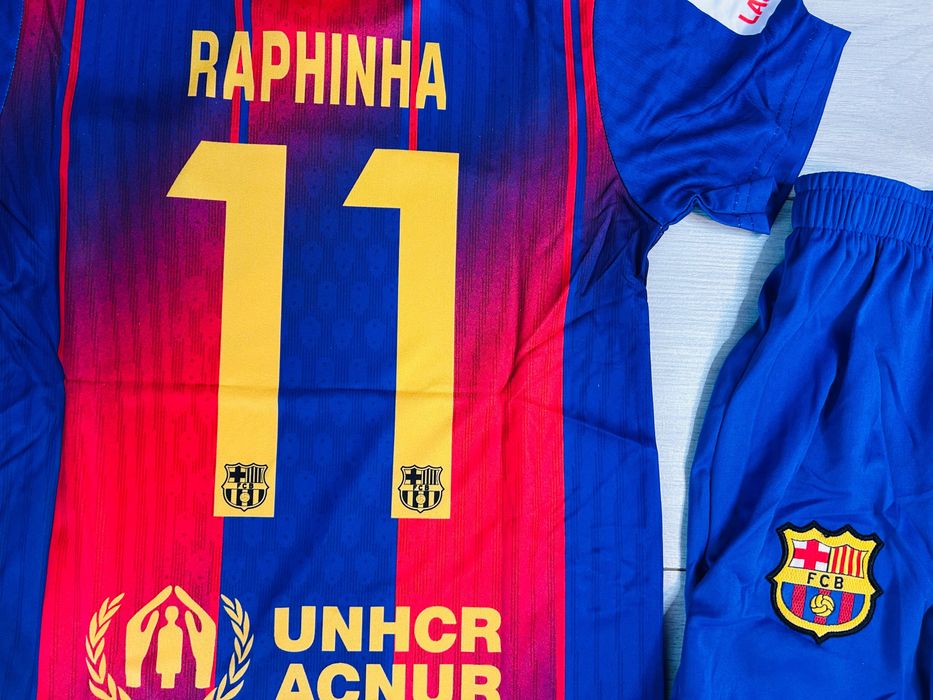 Compleu copii Barcelona raphinha 11 sezon 25/26